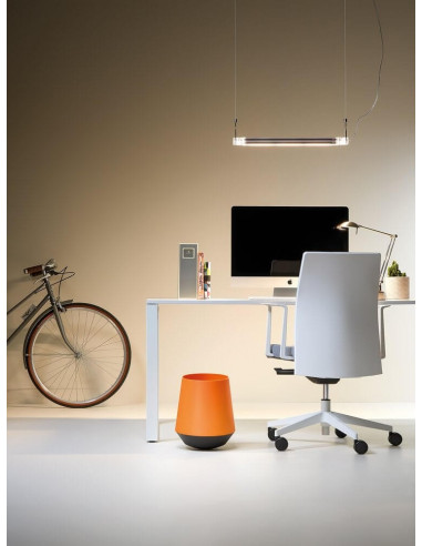 Papelera de oficina y escritorio de diseño de colores ppa407003