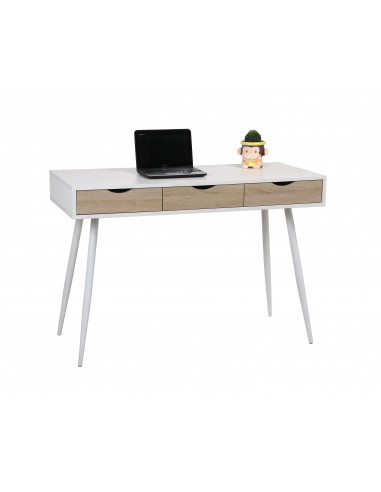 Table desk 110x50cm with drawers mes122002