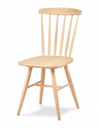 Cadeira madeira de faia de design retro sho1092026