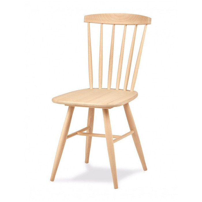 Beech wood chair for Bars and Restaurants Retro design