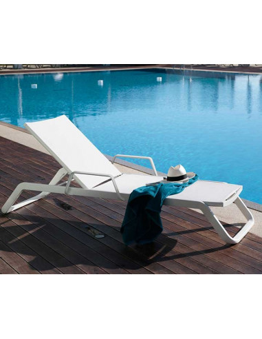 Tumbona VILA con brazos EZPELETA Premium sho1104029-Tumbonas de piscina y playa para hoteles