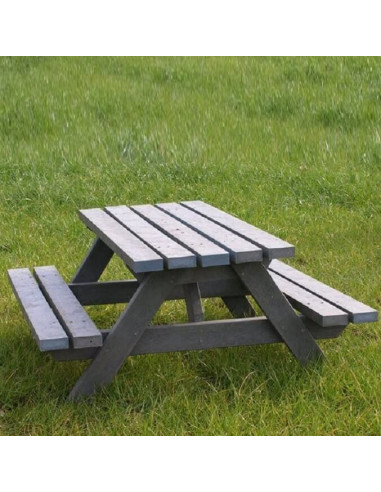Set tavolo da picnic classico  realizzato in synterwood comp2018002