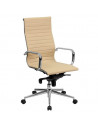 Executive armchair black leatherette sdi1040001 