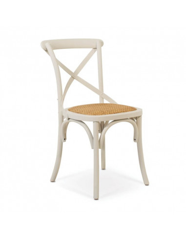 Cadeira de madeira para restaurantes e bares Encosto em Cross sho2013001