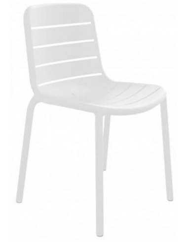 Chaise de couleur empilable GINA par Resol sho1032075