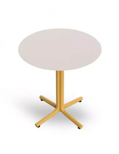 Round bar terrace table Bini de Resol HPL mho1032068