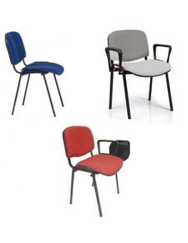 Cadira entapissada polivalent en colors sop72024
