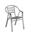 Chaises de terrasse Fauteuil aluminium empilable GARBAR sho1032006
