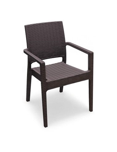 Cadeiras de esplanada para exterior Cadeira empilhável SIESTA Ibiza Indiana verga sho1032020