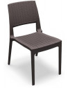 Cadeiras de esplanada para exterior Cadeira empilhável Verona Modena GARBAR verga sho1032022