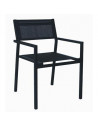 Cadeira empilhável de alumínio Mamba de GARBAR sho1032048