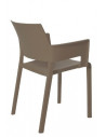 Chaises de terrasse FIONA RESOL fauteuil empilable sho1032002