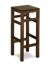 Stools for bar and terrace-Beechwood bar stool sta1092012
