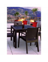Conjunto mesa + 4 sillones RESOL Atlantic   Muebles de terraza y jardín