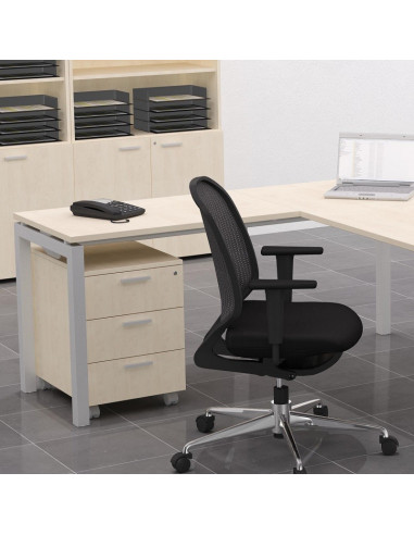 Return for desk with metal structure mop1101007