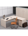 Desk with metal structure 140x80cm mop1101005