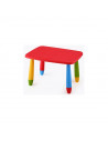 Big rectangular children's table cpu2005001 red