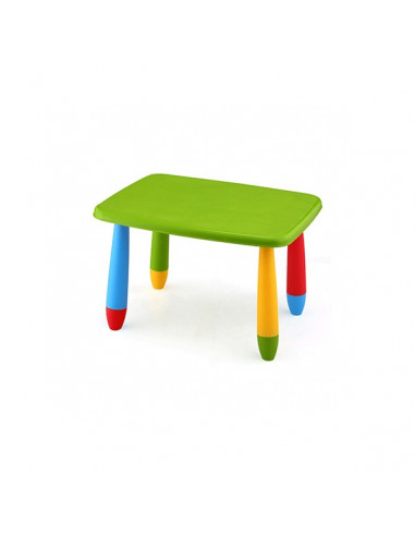 Big rectangular children's table cpu2005001 red