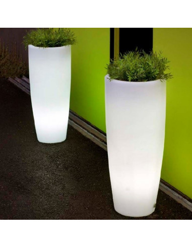 Design plant and flower pots Bambu with light lil1146007
