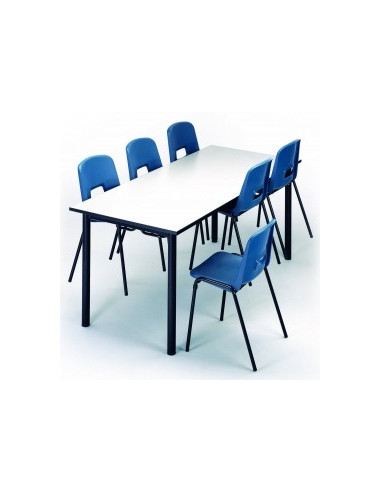 tabella per la scuola sala da pranzo per raccogliere sedie mes105012