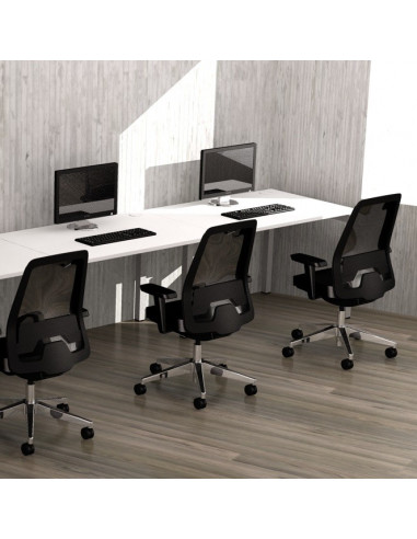 3 Person Office Workstation Desk, Work Desk Office Table Dimensions