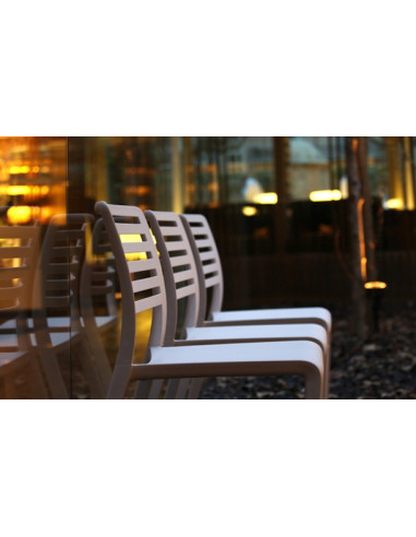 Cadeiras de esplanada para exterior Cadeira LAMA RESOL empilhável sho1032003