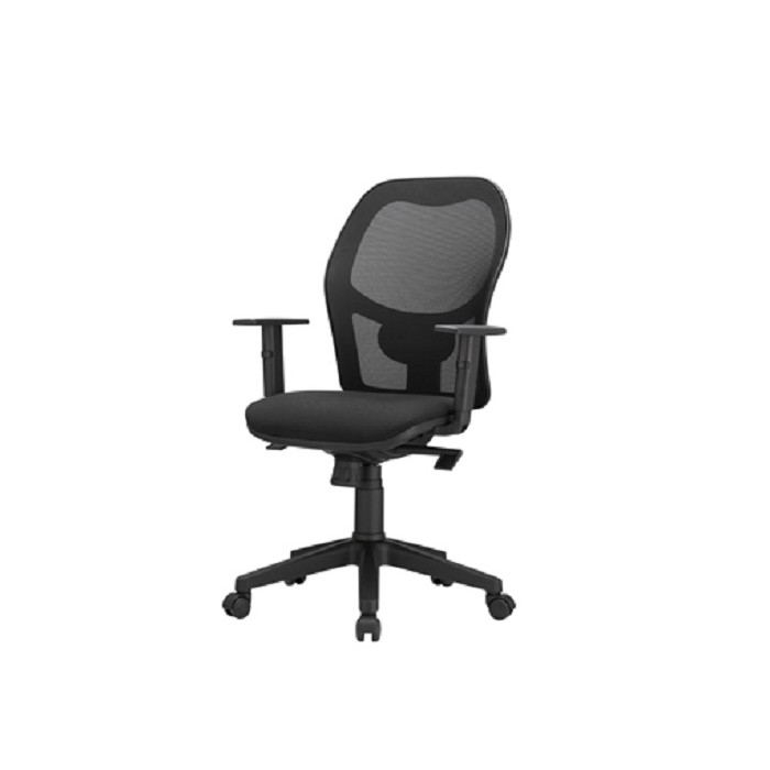 Swivel Mesh Office Chair With Armrests, Metal Glider Chair Swivel Tilt Mechanism