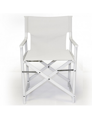 Cadeiras de esplanada para exterior Poltrona diretor moderno em textilene dobrável sho1032083