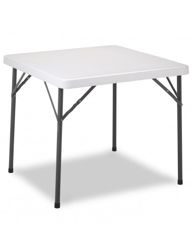 Table banquet pliante plateau polyethylene 90x90cm mpl1092016