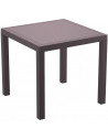 Chocolate rattan table Orlando Indian by GARBAR mho1032057  Terrace outdoor tables