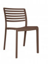Cadeiras de esplanada para exterior Cadeira LAMA RESOL empilhável sho1032003