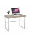 Oak and white desk 100cm mes222001