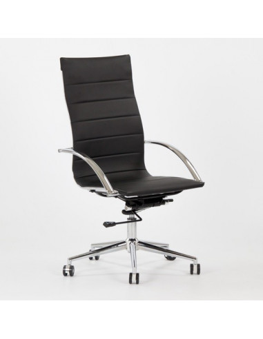 Swivel chair in ECOLEATHER sdi887006