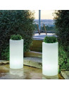 Design plant and flower pots Palma 70 with light lil1146010