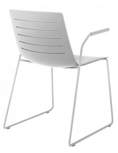 Cantilever chair with armrests SKIN by Resol sho1032090