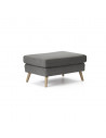 Modern footrest in grey color sde887005