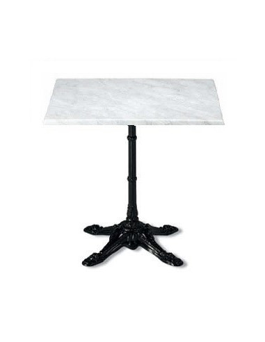 Carrara marble table for bars and restaurants - contract