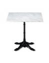  Table bistrot en marbre de Carrare mho1092021 carrée
