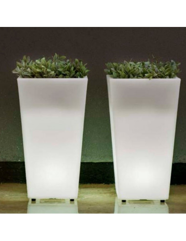Design plant and flower pots Melisa with light lil1146018