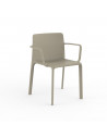 White chair with armrests KES of VONDOM sho1092023