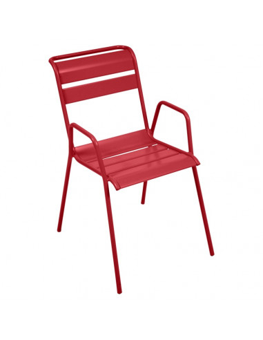 Col·lecció de cadires de metall vintage MONCEAU de FERMOB sho2011001