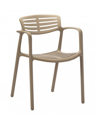 Cadeiras de esplanada para exterior Cadeira Toledo Aire de Resol em resina sho1032094