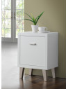 Side table and bedside Table white aes1037021