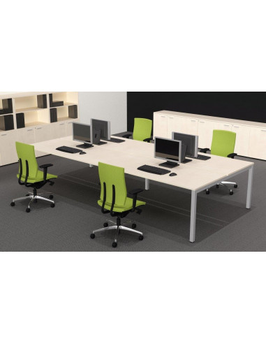 Set of 4 office work stations NEMO mop1101047
