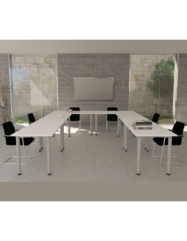 MMesa modular para reuniones y salas de conferencia mop1101050