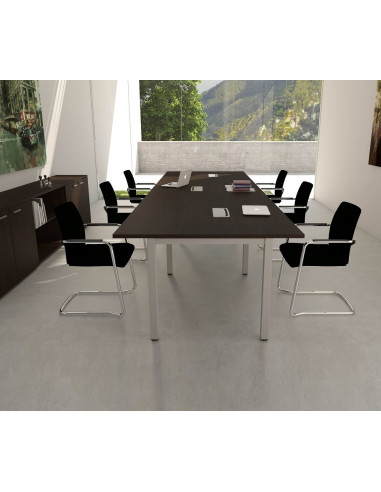 Mesa juntas para oficina cuadrada y rectangular| Mobiliario de oficina | MUBBAR en DESKandSIT