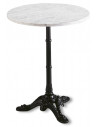 Tavolo bistrot 332 con marmo diametro 60 mho1092001